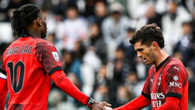 Leao e Pulisic (foto © profilo Instagram Ac Milan)