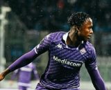 Kouame con la maglia della Fiorentina - Instagram © Kouame