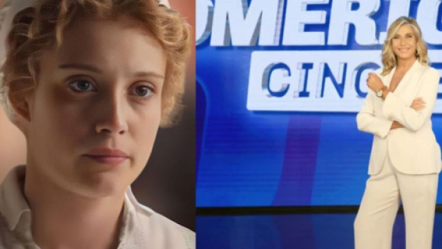 In foto Jana de La Promessa e Myrta Merlino © Canale 5.