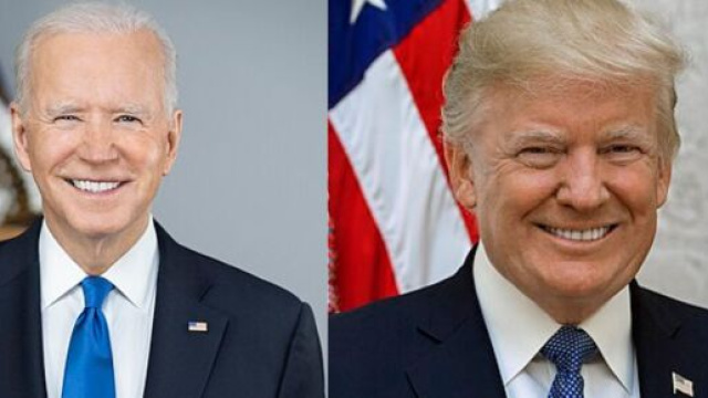 I due sfidanti Donald Trump e Joe Biden © Wikipedia