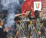 Allegri festeggia la Coppa Italia @Foto Instagram Juventus