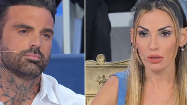 Mario Cusitore e Ida Platano (© Uomini e Donne Mediaset).