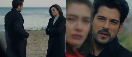 Kaan Urgancıoğlu (Emir), Melisa Aslı Pamuk (Asu), Neslihan Atagül (Nihan) e Burak Özçivit (Kemal) - screenshot © Endless Love