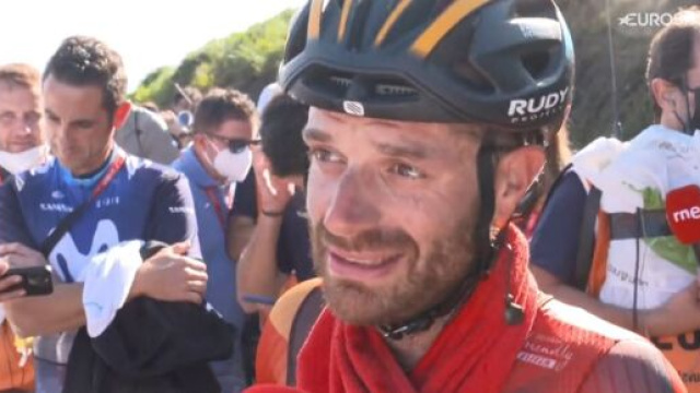 Damiano Caruso - Screenshot © Eurosport