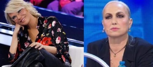 In foto Maria De Filippi e Alessandra Celentano © Mediaset