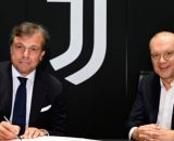 Cristiano Giuntoli e Maurizio Scanavino, dirigenti Juventus © Foto Sito Juventus FC