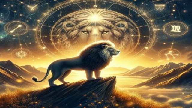 Segno del Leone generato con &copy; AI Copilot.