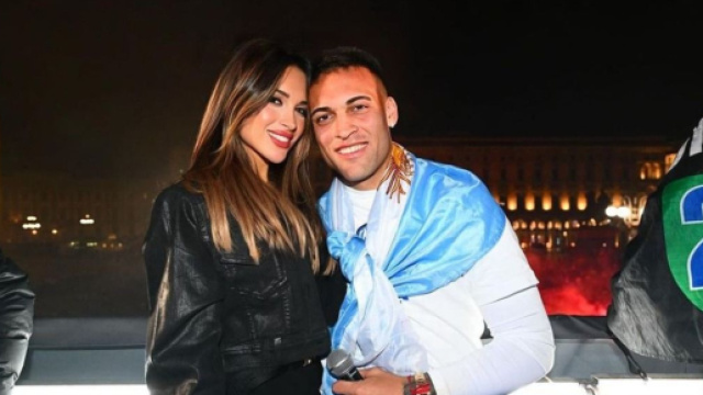 Lautaro Martinez nei festeggiamenti per la Seconda Stella dell'Inter - Instagram © ufficiale Lautaro.