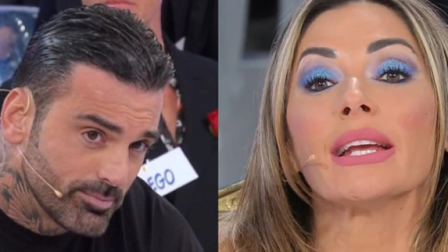 Mario Cusitore e Ida Platano - screenshot © Canale 5.