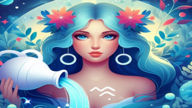 Segno dell'Acquario generato con © AI Copilot.