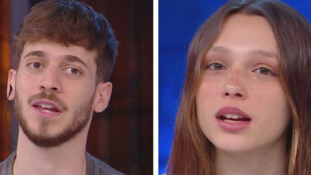 Holden e Sarah - screenshot Amici &copy; Canale 5.