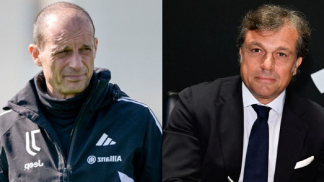 Massimiliano Allegri, ex allenatore della Juventus. Foto &copy; Juventus FC Cristiano Giuntoli, ds della Juventus. Foto &copy; Juventus FC