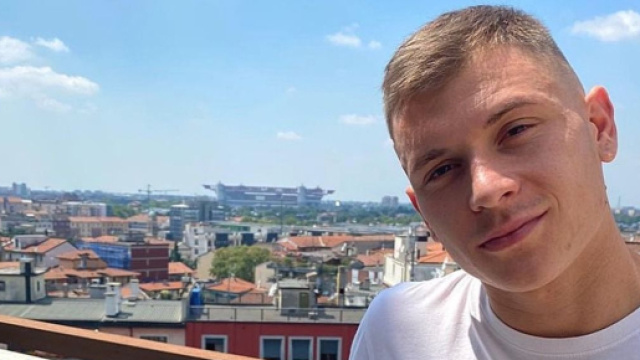 Barella in una foto a Milano - © Instagram
