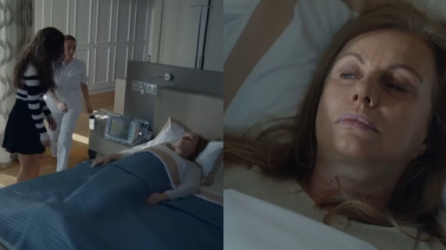 Burak Sergen (Galip), Ece Yasar (Eda) e Ayşen İnci (Müjgan) - screenshot © Endless love