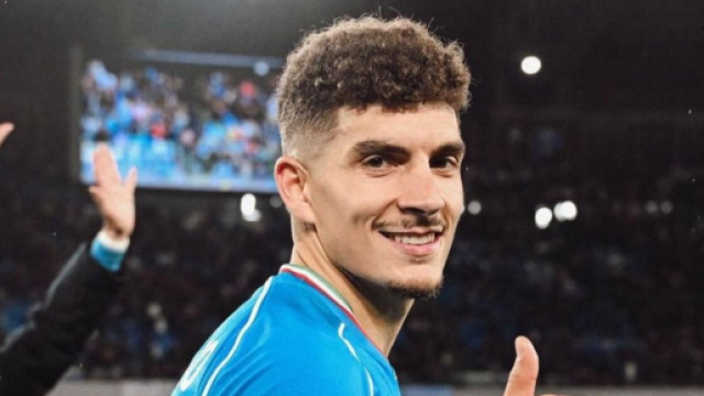 Di Lorenzo con la maglia del Napoli - &copy; Instagram