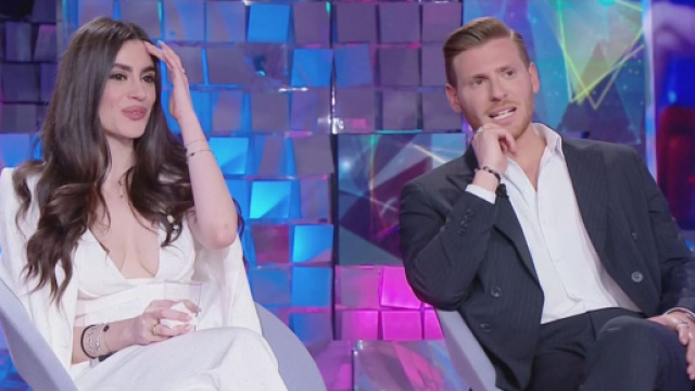 In foto Lavinia e Alessio (screenshoot &copy; Canale 5)