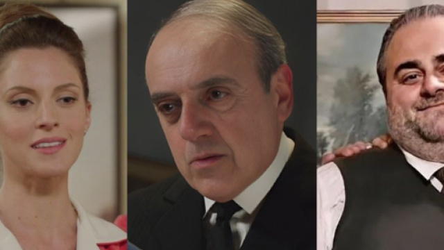 Lucia (Alicia Chiesa), Italo (Mauro Negrini) e Ciro (Massimo Cagnina) - screenshot © Rai 1