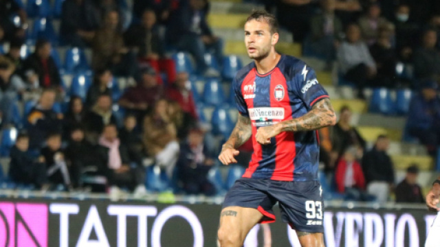 L'attaccante del Crotone, Marco Tumminello - © FcCrotone.It