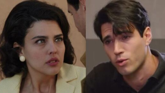 Maria e Matteo de Il Paradiso delle signore (screenshot © Rai 1)