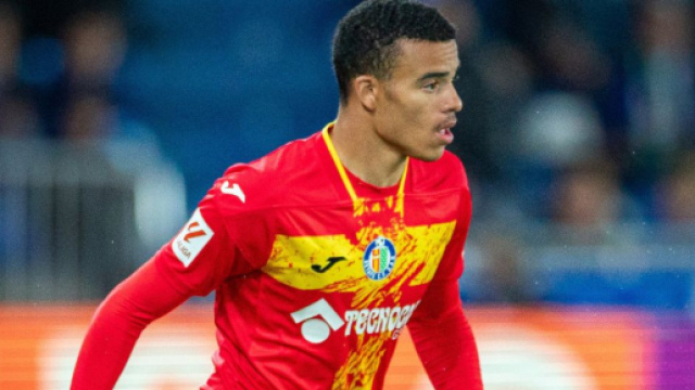 Mason Greenwood, attaccante del Getafe. Foto © Getafe