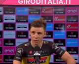 Remco Evenepoel al Giro d'Italia - Screenshot © Eurosport