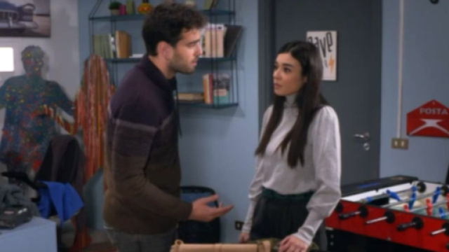 Nunzio e Rossella in scena, screensht &copy; Un posto al sole