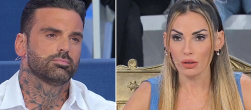 Mario Cusitore e Ida Platano (© Uomini e Donne Mediaset).