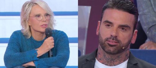 Maria De Filippi e Mario Cusitore - screenshot Uomini e Donne © Canale 5.