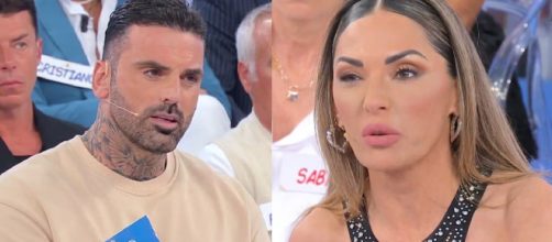Mario Cusitore e Ida Platano - screenshot © Canale 5.