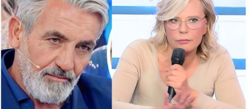 Biagio Di Maro e Maria De Filippi - screenshot © Canale 5.