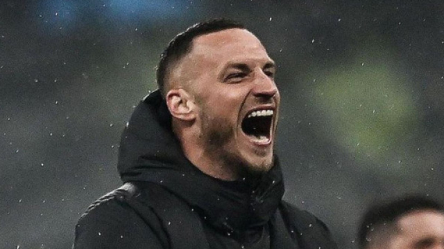 Arnautovic esulta &copy; profilo Inter fb