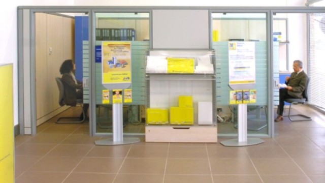In foto un ufficio postale © Poste Italiane.