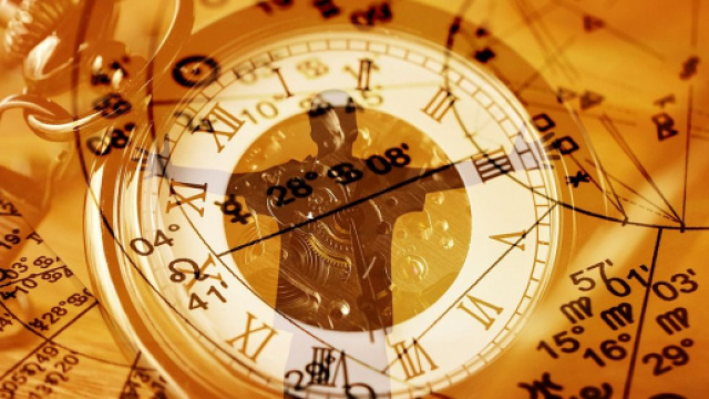 Orologio e simboli astrologici - Immagine di © Pixabay.