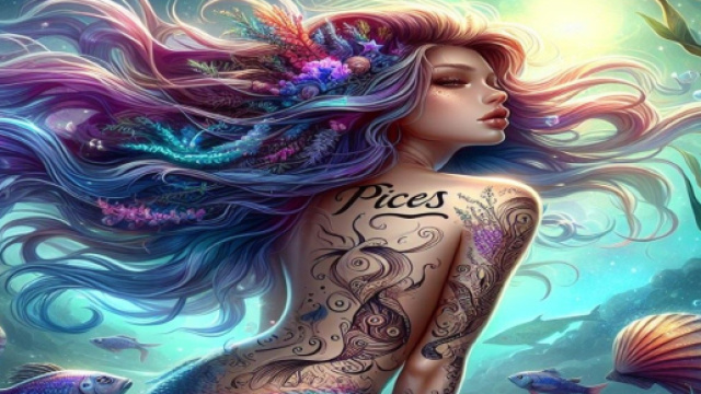 Segno dei Pesci generato con &copy; AI Copilot