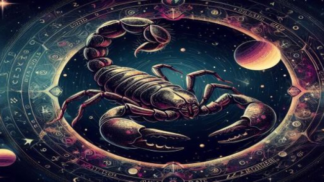 Segno dello Scorpione generato con &copy; AI Copilot