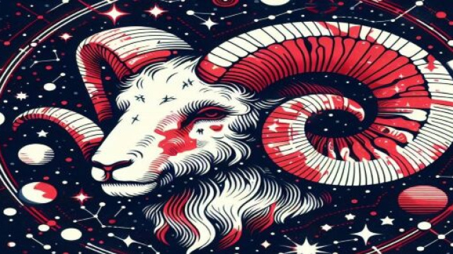 Segno dell'Ariete generato con © AI Copilot