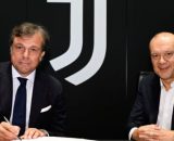 Cristiano Giuntoli e Maurizio Scanavino, dirigenti Juventus ©️ foto presa da sito ufficiale Juventus