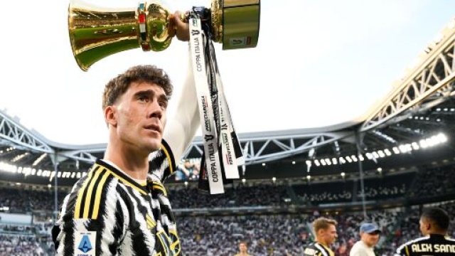 Dusan Vlahovic, attaccante della Juventus. Foto © Juventus FC