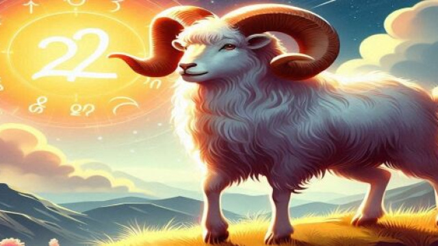 Segno dell'Ariete generato con © AI Copilot.