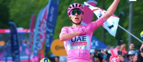 Tadej Pogacar - Screenshot © Eurosport