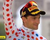 Giulio Ciccone in maglia a pois al Tour 2023 - Screenshot © Eurosport.