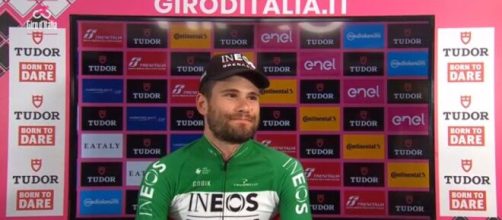 Filippo Ganna, campione italiano a cronometro in carica - Screenshot © Eurosport