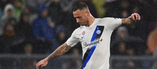 Arnautovic in azione con la maglia dell'Inter - ©Instagram/Arnautovic.