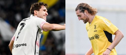 Federico Chiesa e Adrien Rabiot, foto © Juventus