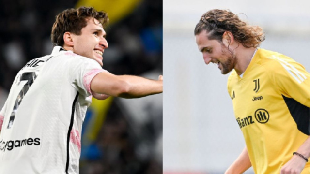 Federico Chiesa e Adrien Rabiot, foto © Juventus