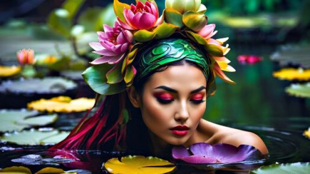 Donna ninfa ©Immagine di Pixabay.