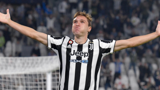 Federico Chiesa con la Juventus © Instagram