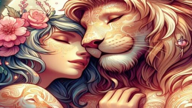 Segno del Leone generato con &copy; AI Copilot.