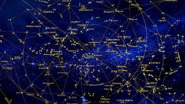 Mappa dettagliata delle stelle &copy; Pixabay.