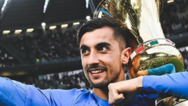 Mattia Perin con la maglia della Juventus © profilo Instagram mattiaperin